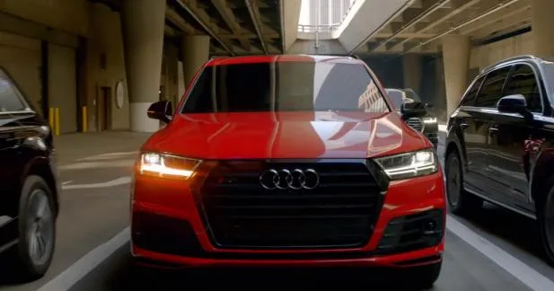 L’Audi SQ7 vole la vedette à Captain America