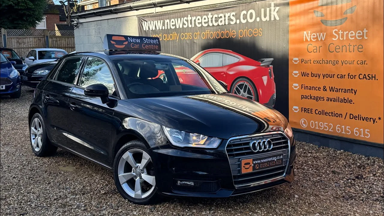 AUDI A1 HATCHBACK 1.0 TFSI SPORT SPORTBACK EURO 6 (S/S) 5DR 2016 999cc Manual 70,000 Miles Petrol