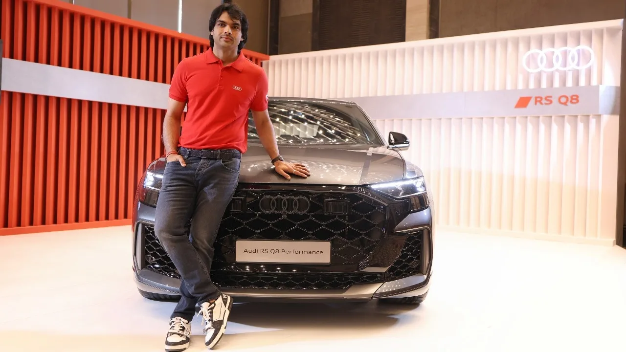 La médaillée olympique Neeraj Chopra se joint à Audi India
