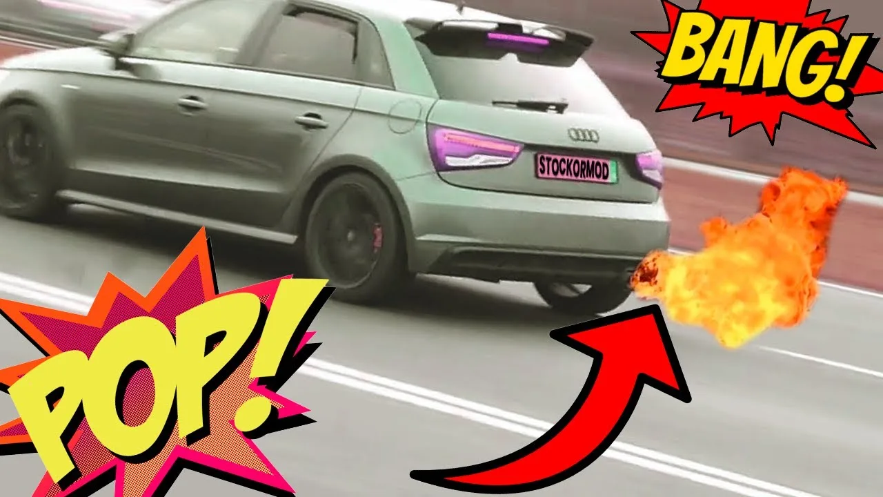 AUDI A1 – COMPILATION D’ÉCHAPPEMENT POP & BANGS 2022 PARTIE 2