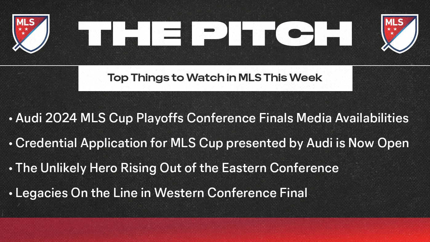 Le pitch : ce qu’il faut savoir pour les finales de conférence des séries éliminatoires de la Coupe MLS Audi 2024