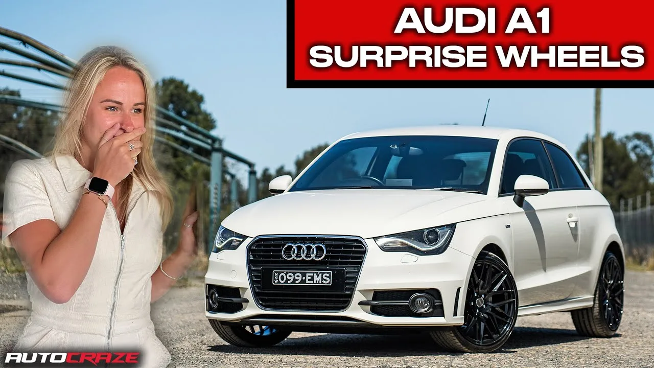 AUDI A1 NOUVELLES ROUES – RÉACTION SURPRISE 😲 | Jantes et pneus Audi A1