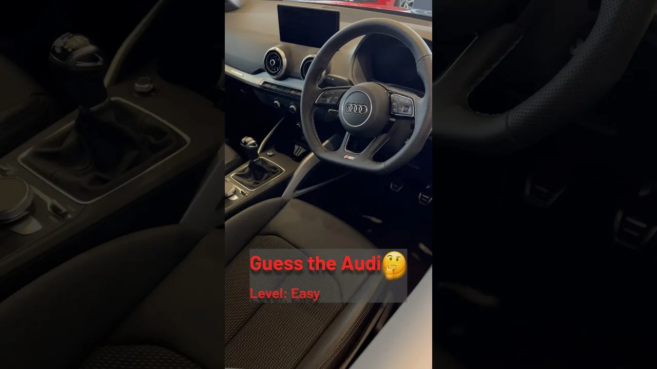 Il est temps de deviner l’Audi! 👀🤔 #shorts