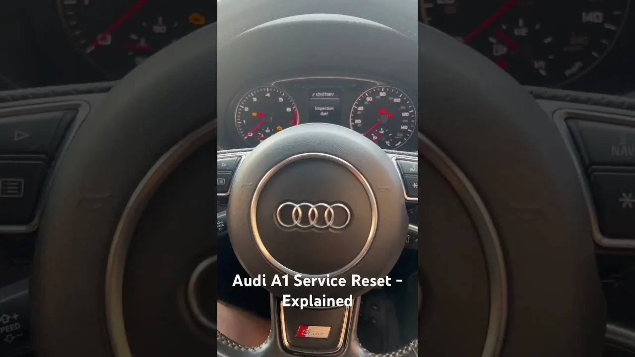 Audi A1 Service Reset – Explained Step By Step