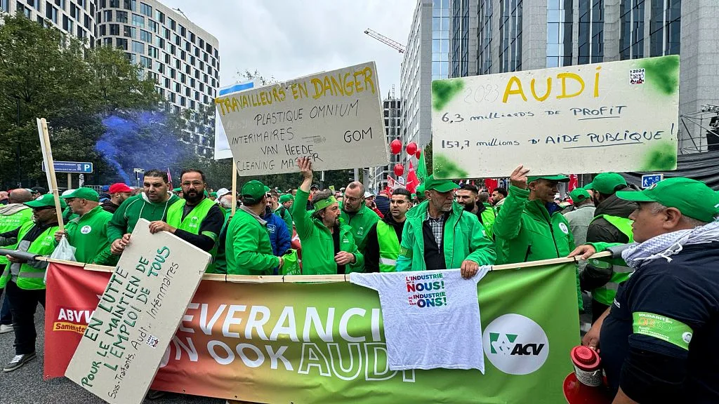 Des milliers de travailleurs perdent leur emploi alors qu’Audi Bruxelles ferme ses portes