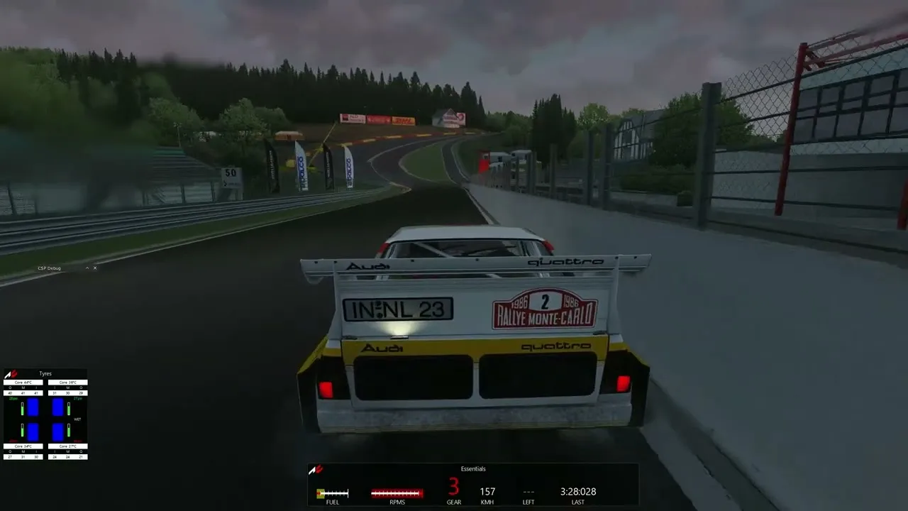 audi s1 spa francorchamp drift