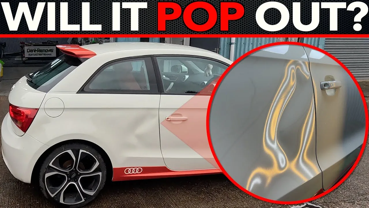 Réparation de bosse folle sur une Audi A1 | Vous ne croirez pas les résultats | PDR