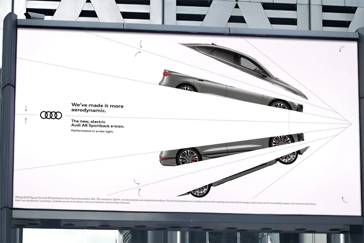 L’annonce A6 E-tron d’Audi décolle avec une touche d’avion en papier – Campagne