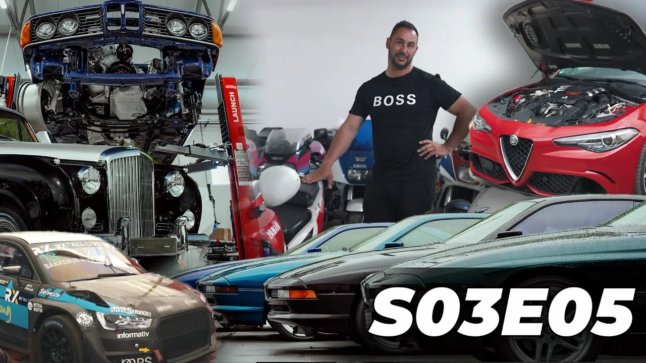 EXCLUSIVITÉ KÁRAI – « Confusion de l’abondance ! » – S03E05 (Audi S1 ​​​​RX, E30, E31, Giulia Quadriofoglio, Bentley..)