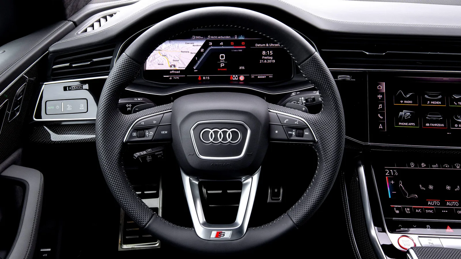 Le cockpit virtuel fantaisie d’Audi est si sensible qu’il a besoin d’un rappel pour se calmer