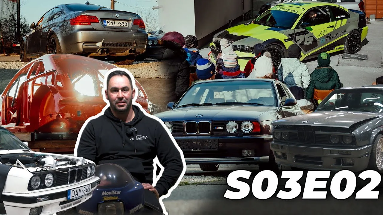 EXCLUSIVITÉ KÁRAI – « Le grand retour ! » – S03E02 (E92 M3, E34 M5, Audi S1 ​​​​RX, rénovations E30, Z4 !)
