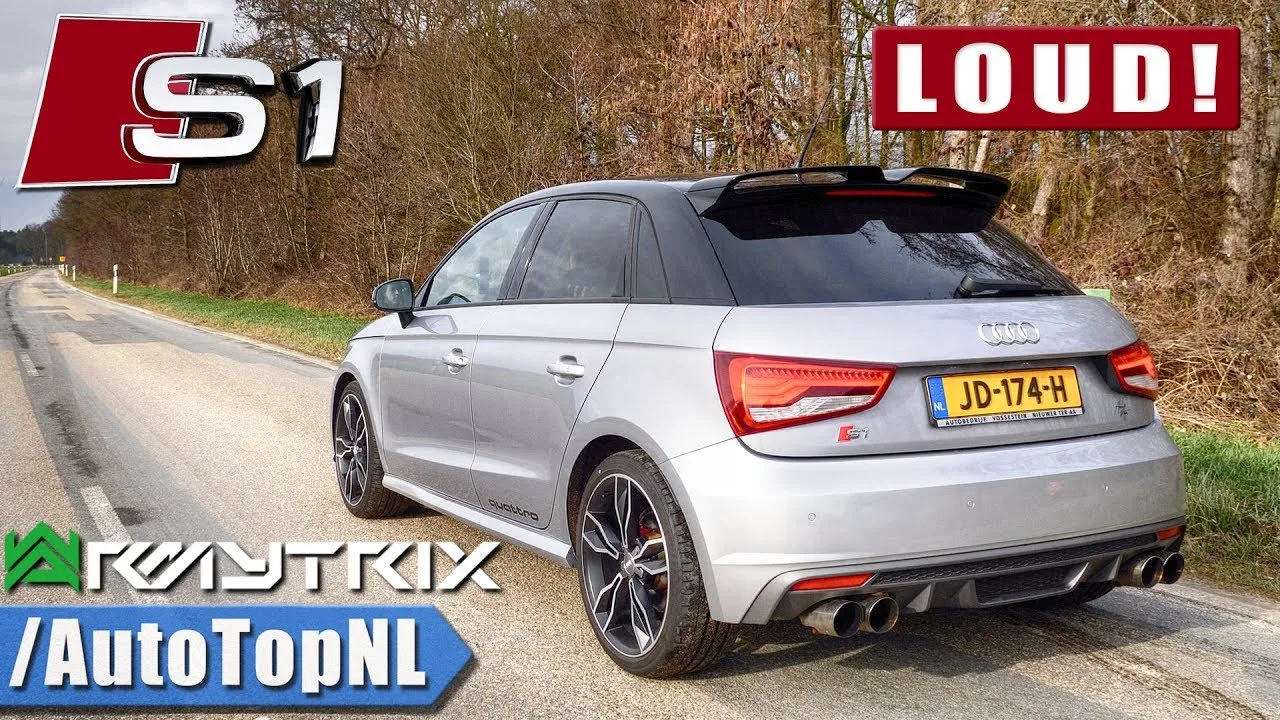 LE PLUS FORT ! AUDI S1 dans le monde – ECHAPPEMENT ARMYTRIX DECAT par AutoTopNL