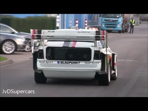 Audi S1 ​​Quattro 750HP Pikes Peak SUR LA ROUTE – ACCÉLÉRATIONS ÉPIQUES, FLAMMES ET SON !