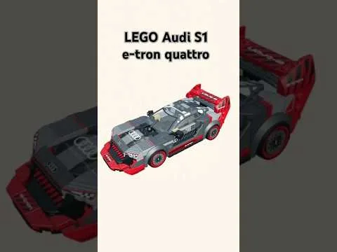 Lego Audi S1 ​​E-tron Quattro – Animation de construction de vitesse