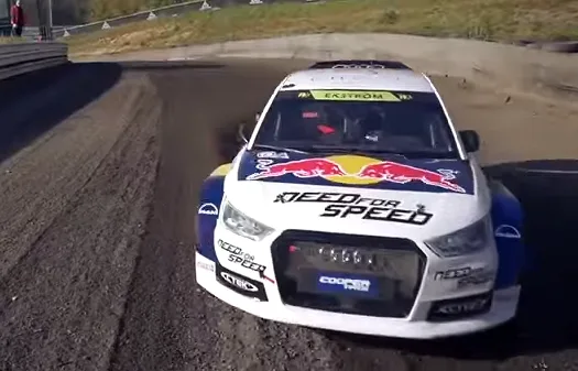 Test de l’Audi S1 EKS RX quattro par Mattias Ekström et Walter Röhrl