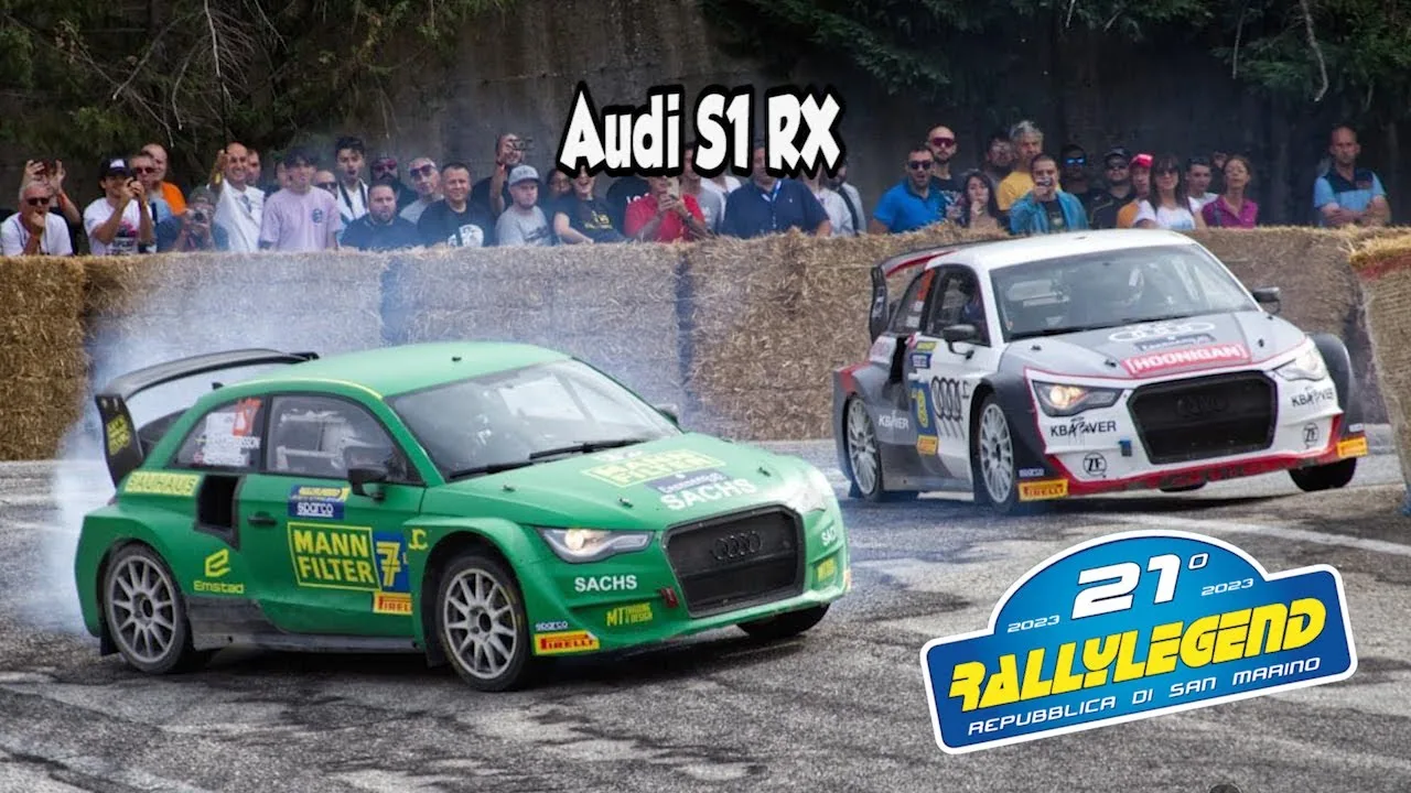 21° Légende du Rallye 2023 | Audi S1 ​​​​RX | Ole Christian Veiby | Johan Kristoffersson