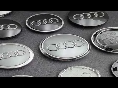 4pcs 60mm 61mm 68mm 69mm 77mm Audi Hub Caps Car Wheel Center Caps  For Audi A1 A2 A3 A4 A5 A6 A7 A8