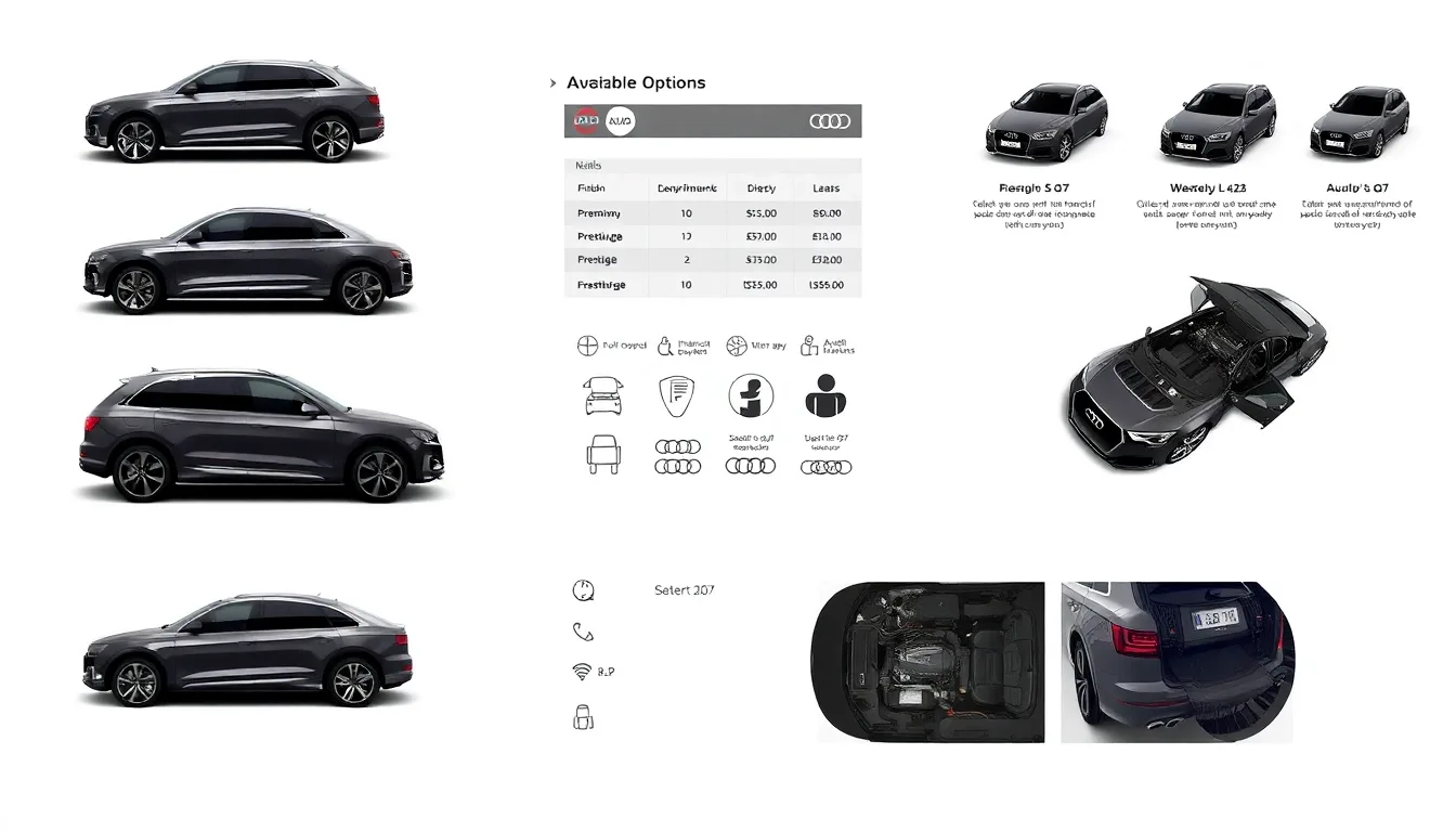 Tout savoir sur l’Audi Q7 : caractéristiques, offres et conseils d’achat