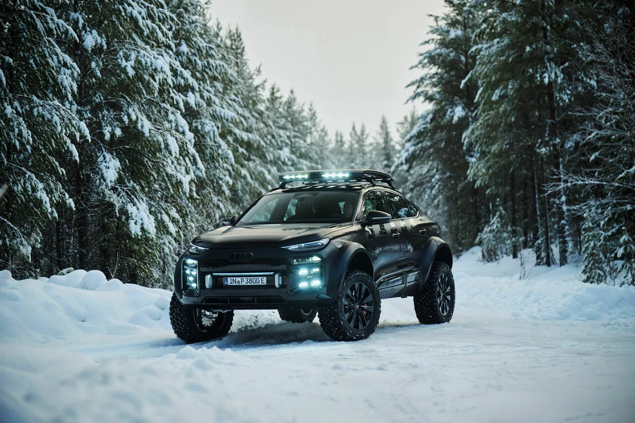 Prêt à ouvrir de nouveaux sentiers – Audi dévoile le concept tout-terrain Q6 e-tron
