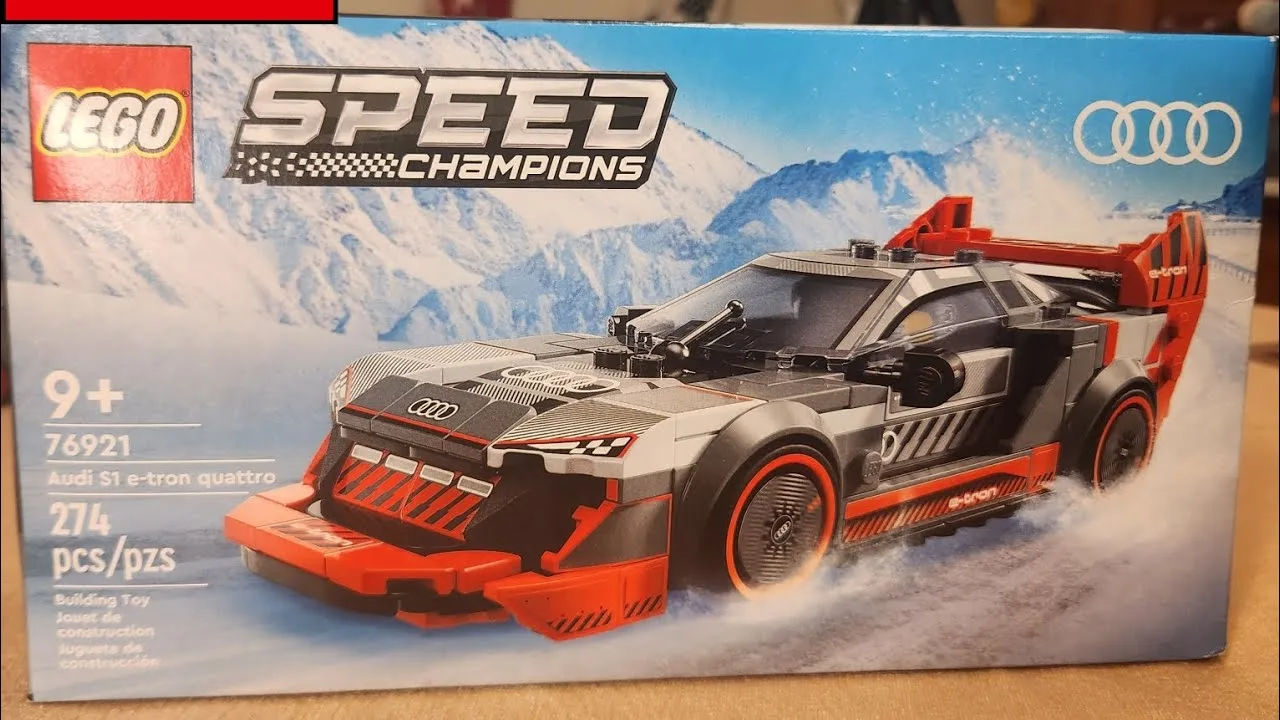 LEGO : REVUE des Champions de vitesse ! #76921 Audi S1 ​​e-tron Quattro