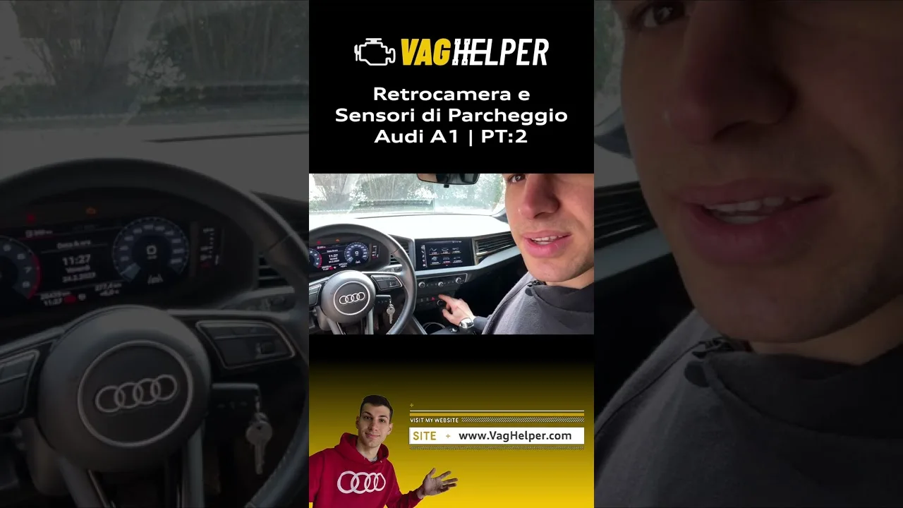 Audi A1 | Caméra rétro + ParkAssist Pt:2