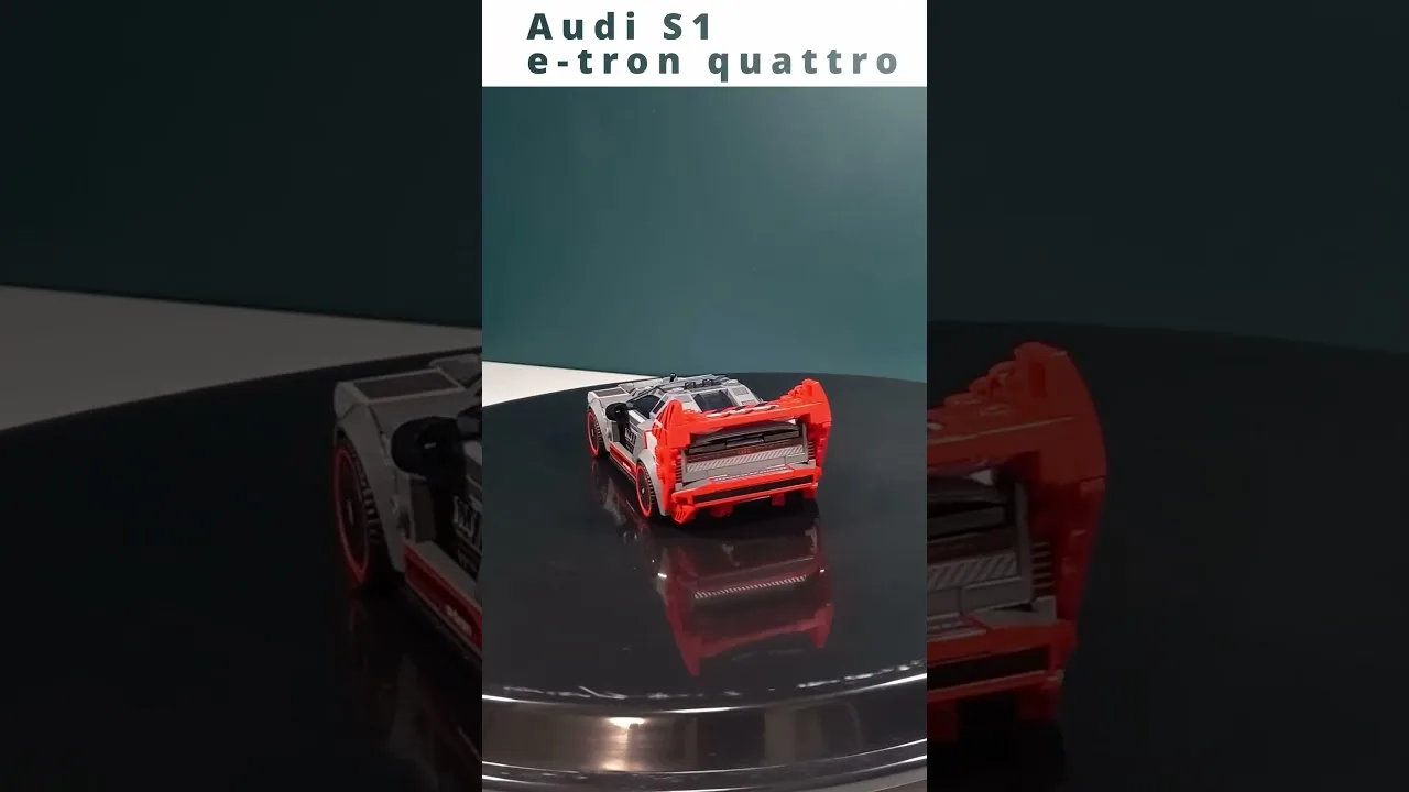 Test de la voiture de course Lego Speed ​​Champions Audi S1 ​​e-tron quattro (76921) !