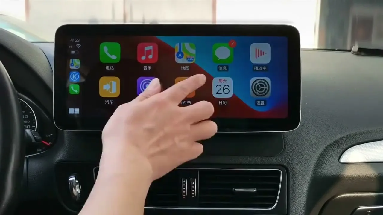 Android 14 Auto Radio CarPlay pour Audi A1 Q2 2010-2023 GPS voiture