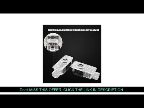 Top 2PCS 3D Carde de voiture LED Laser Projecteur Laser pour Audi A1 8X A3 8V A4 B7 B8 A5 8T A6 C5 C6 C7 A7 A