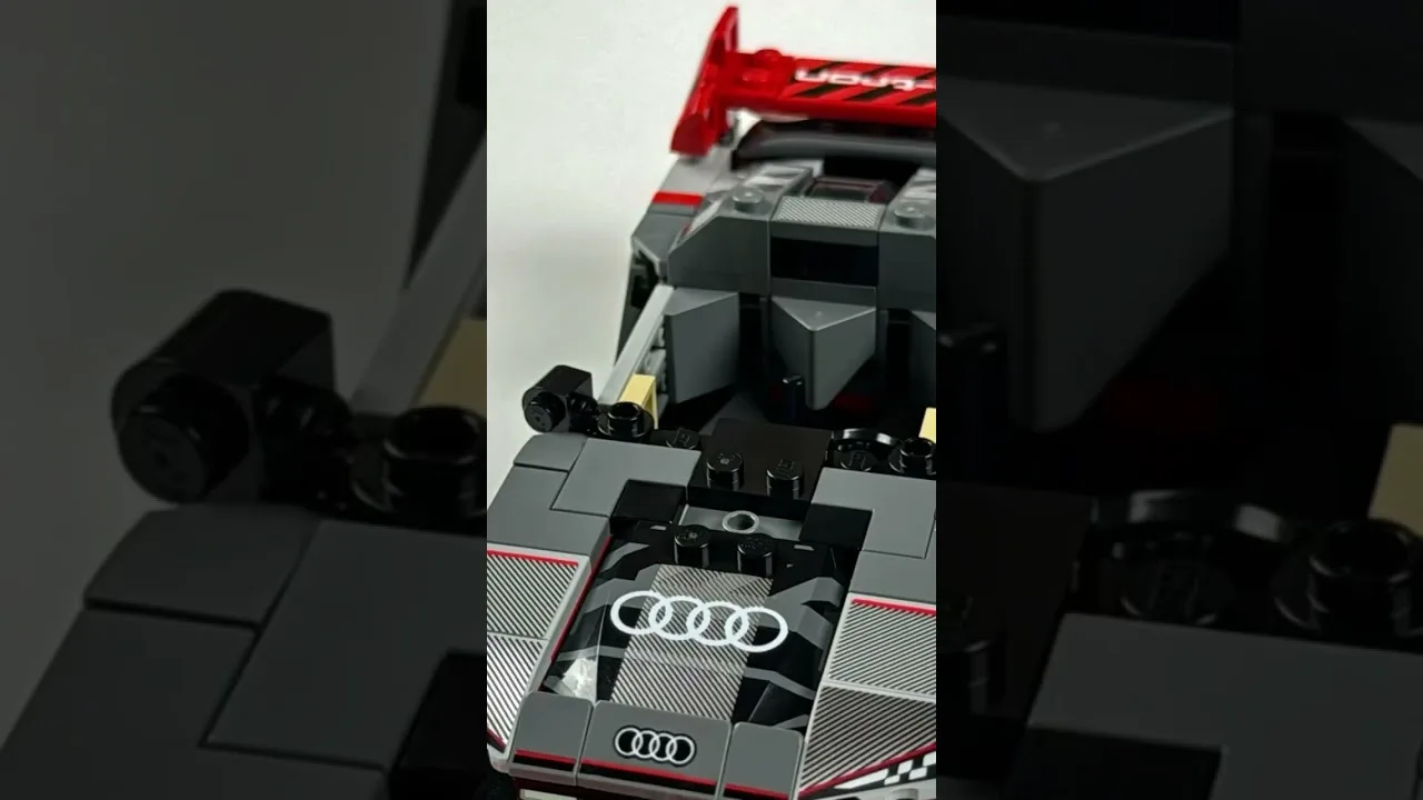LEGO Audi S1 extreme close up