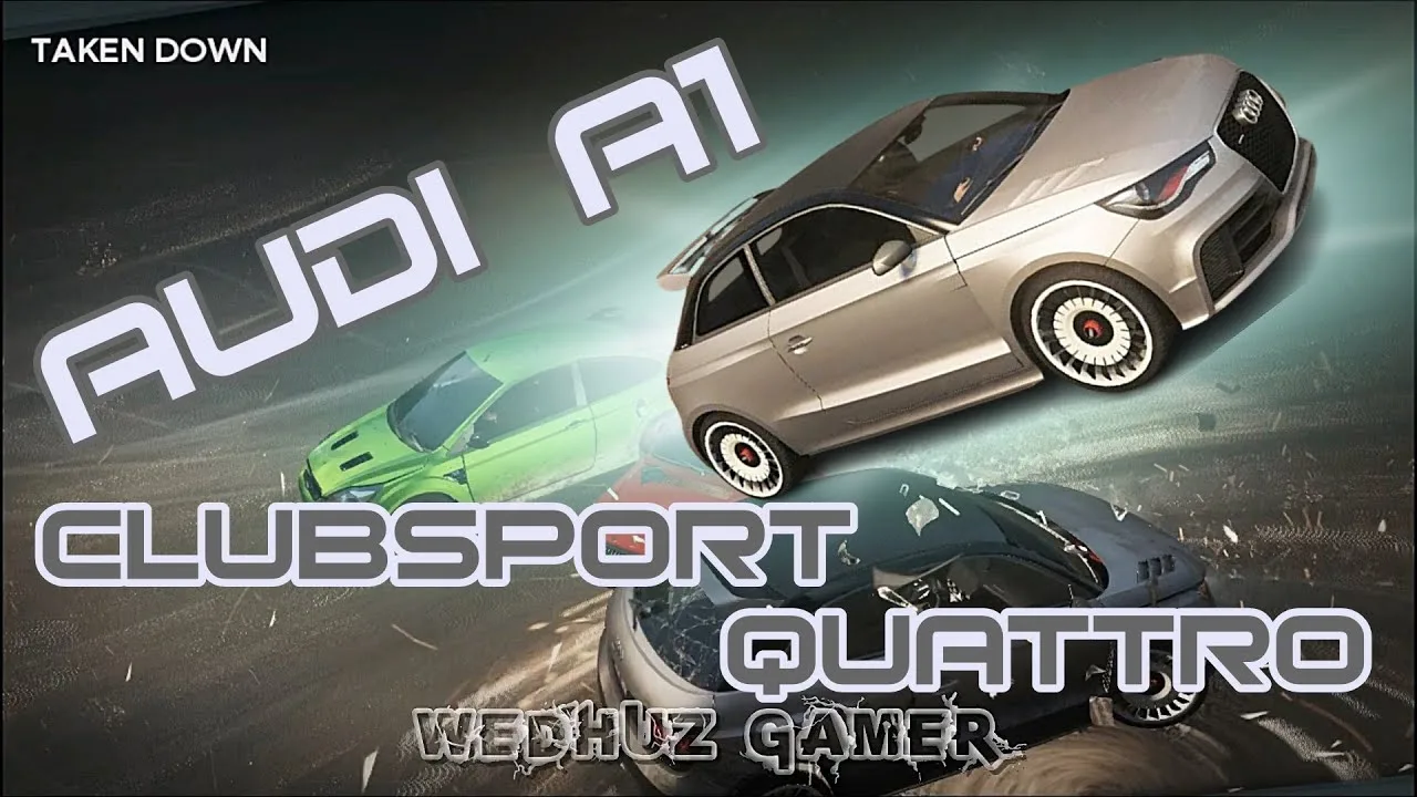 Need For Speed ​​Most Wanted – Audi A1 clubsport quattro Sprint Race RÉVOLUTION INDUSTRIELLE JEU PC HD