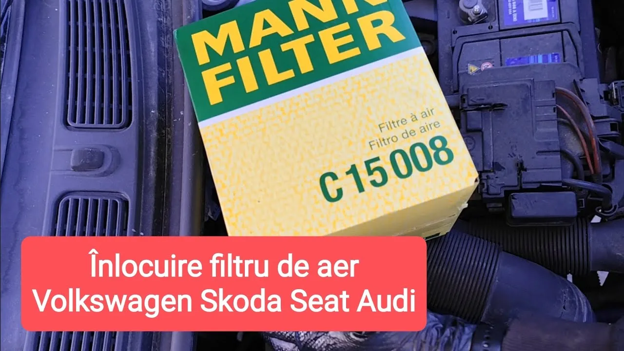 Volkswagen Skoda Seat Audi / Air Filtre Remplacement