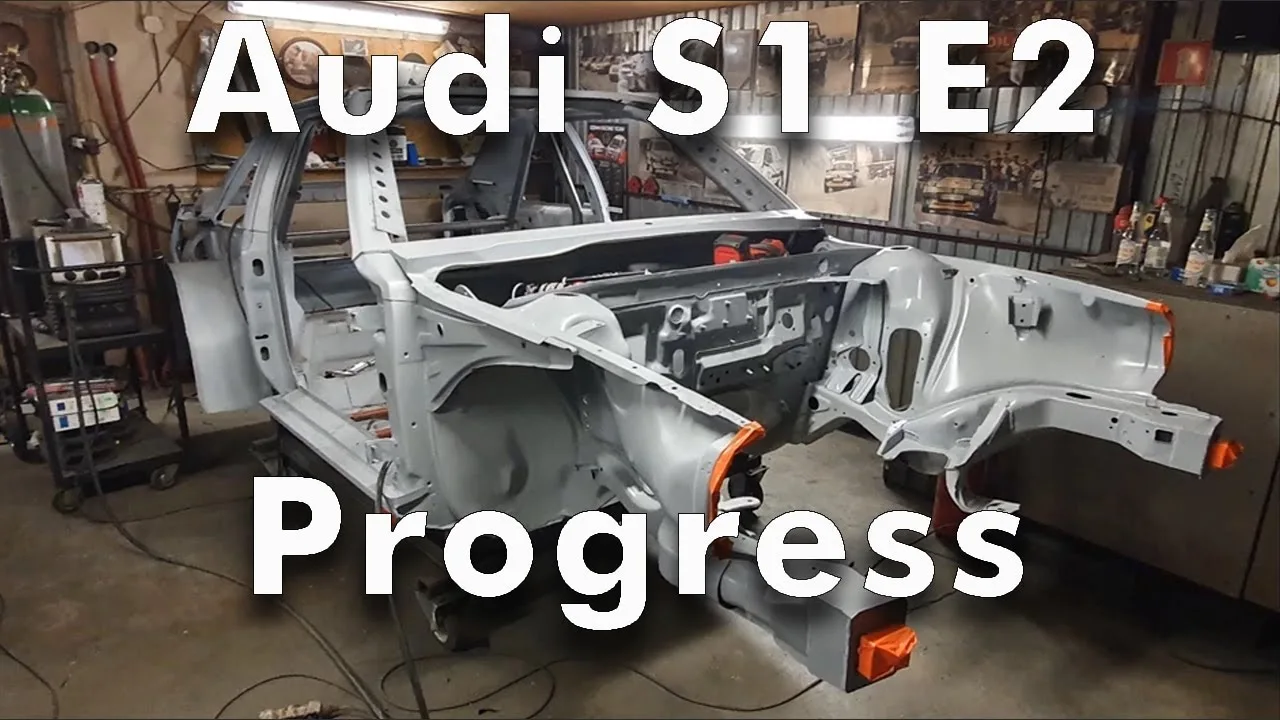 Progrès de la construction de l’Audi S1 ​​E2