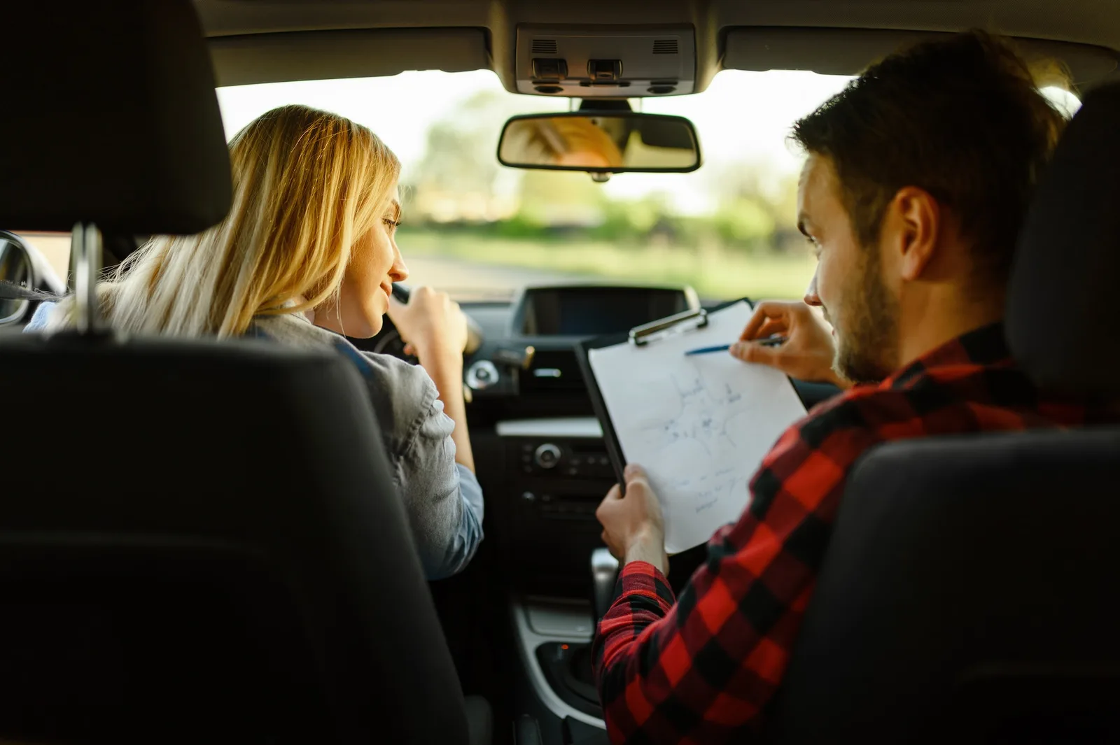 Guider les nouveaux conducteurs: Leçon de conduite