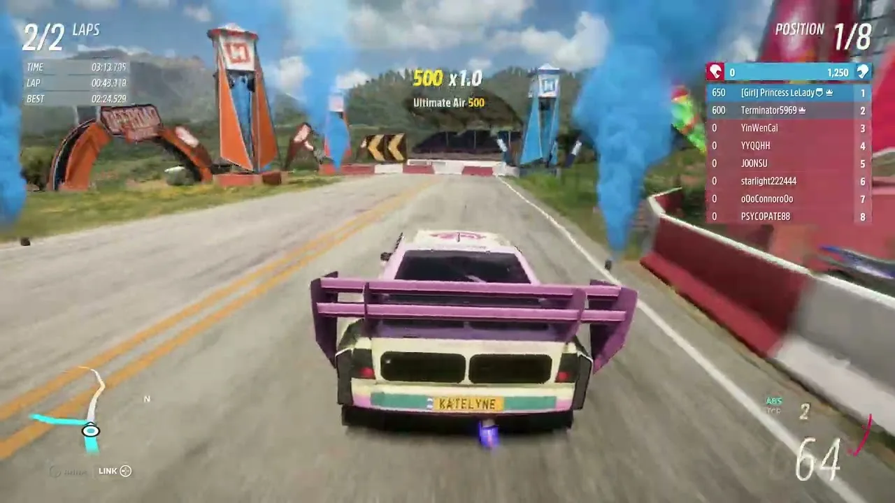 Forza Horizon 5 « El Toro Scramble » Eventlab avec l’Audi S1 ​​n°2