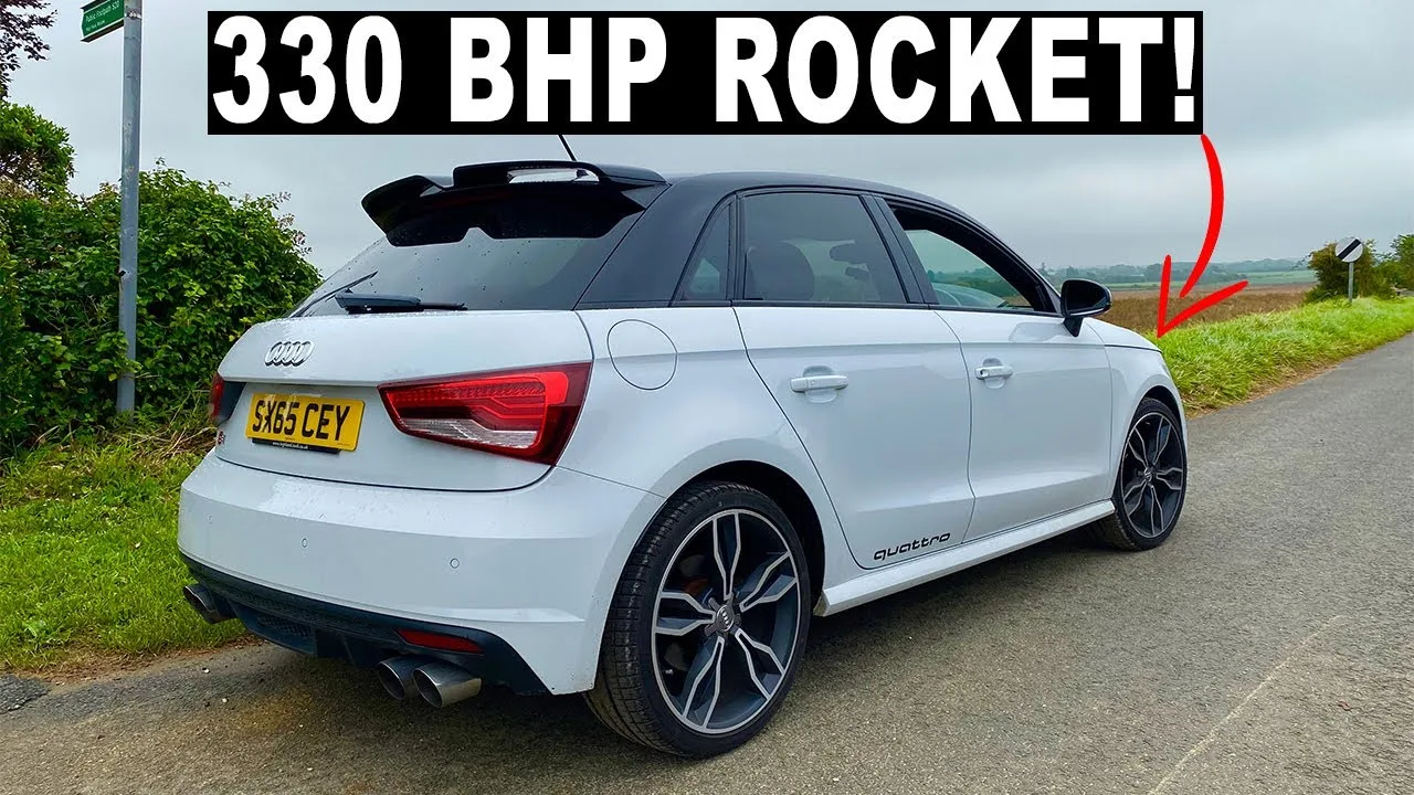 CETTE AUDI S1 DE 330 BHP est une **FUSÉE DE POCHE !**