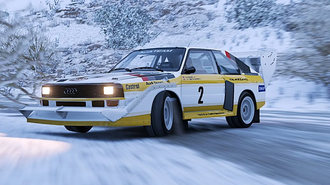 Pur inline 5 Audi Sport Quattro S1 Screaming