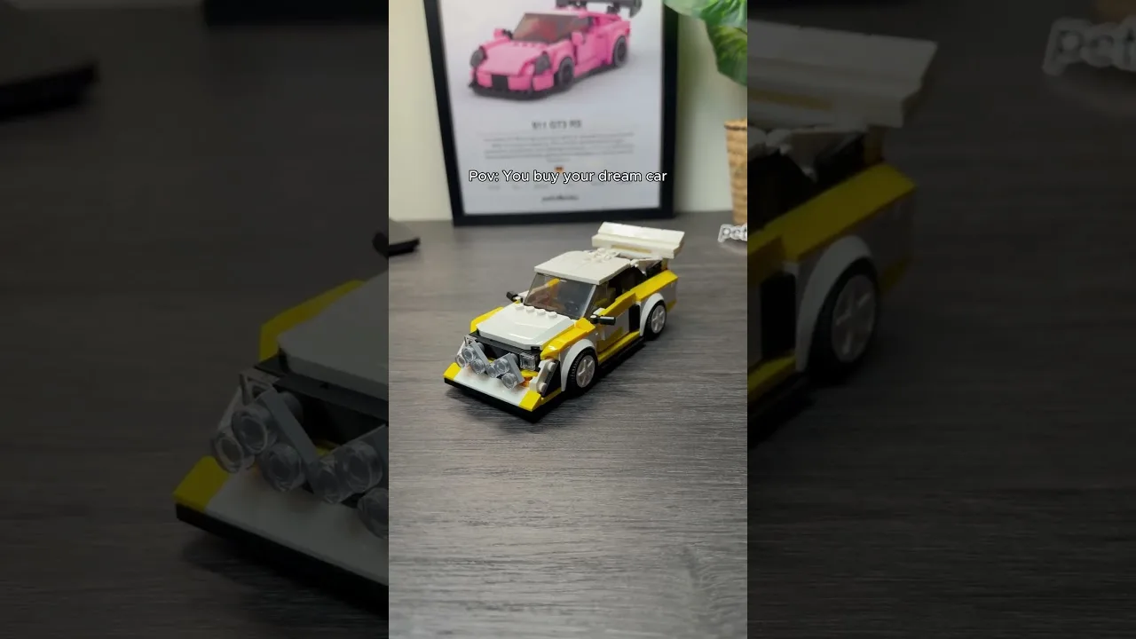 Construisez la légende – l’Audi Sport Quattro S1 en briques! 🏎🏁 # Petrolbricks #petrolbrickscommunity