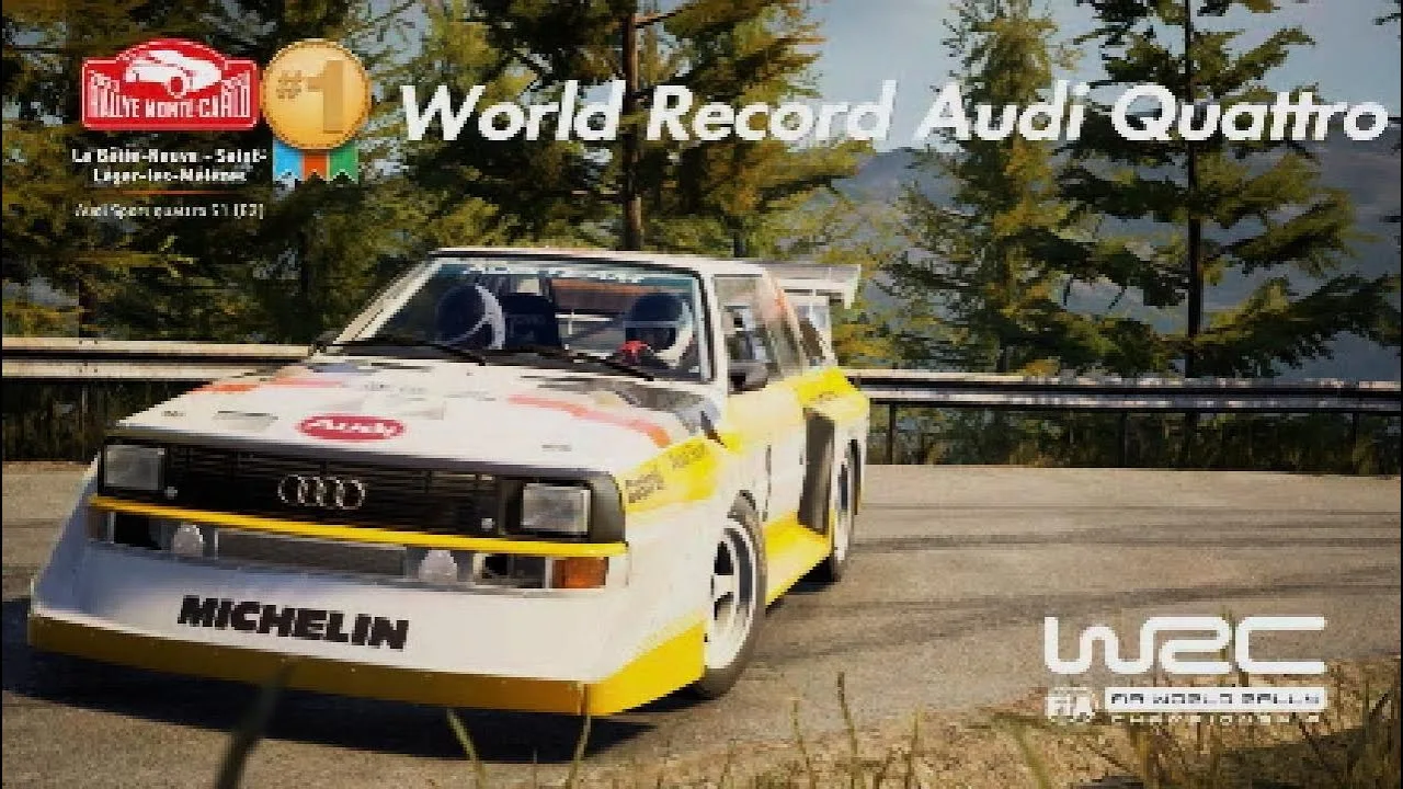 WORLD RECORD🏆+Réglages Audi S1 Monte-Carlo🇮🇩La Bâtie Neuve Saint Léger les Melezes EA WRC