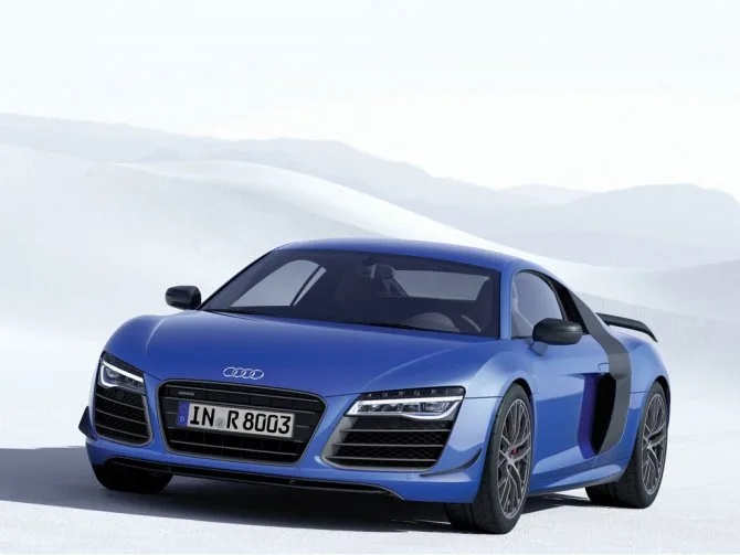 Audi R8 LMX, tout en éclairages