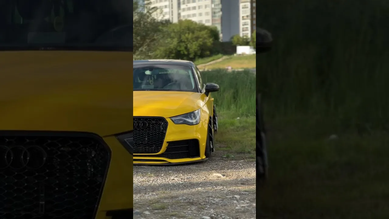 Audi A1 stance, turbofans wheels, ekb