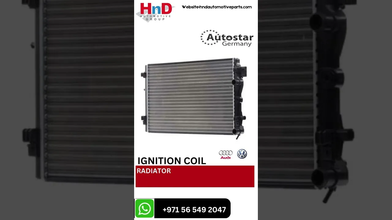 Meilleur radiateur pour Audi Seat Bocca 09-147 VW Polo 13-15 Audi A1 11 6R0121253R #AUDI #VW