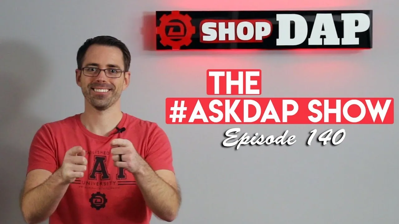 L’émission AskDAP Épisode 140 | Pourquoi mes engrenages de meulage MK7 ?