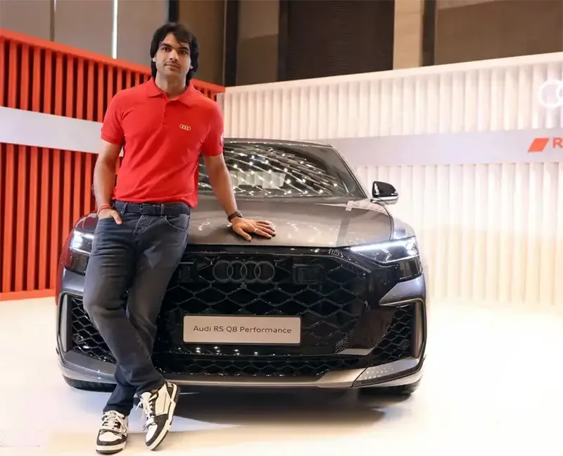 Audi India s’associe à Neeraj Chopra