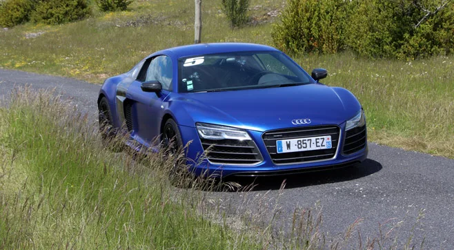 Essai Audi R8 V10 plus : question de prestige