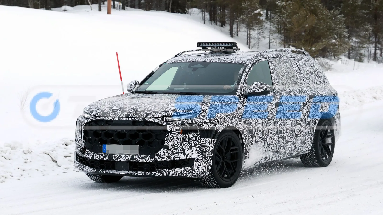 2027 Audi SQ9 espionné à l’air énorme et luxueux