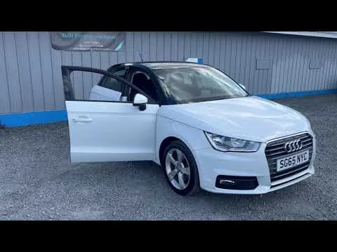 Audi A1 1.4 TFSI Sport Sportback Euro 6 5dr 2015 (65) 42 565 milspetrolmanualwhitecarulez