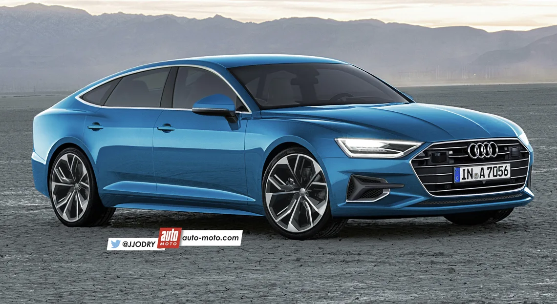 Future Audi A7 Sportback (2017) : le retour de la berline basse de caractère