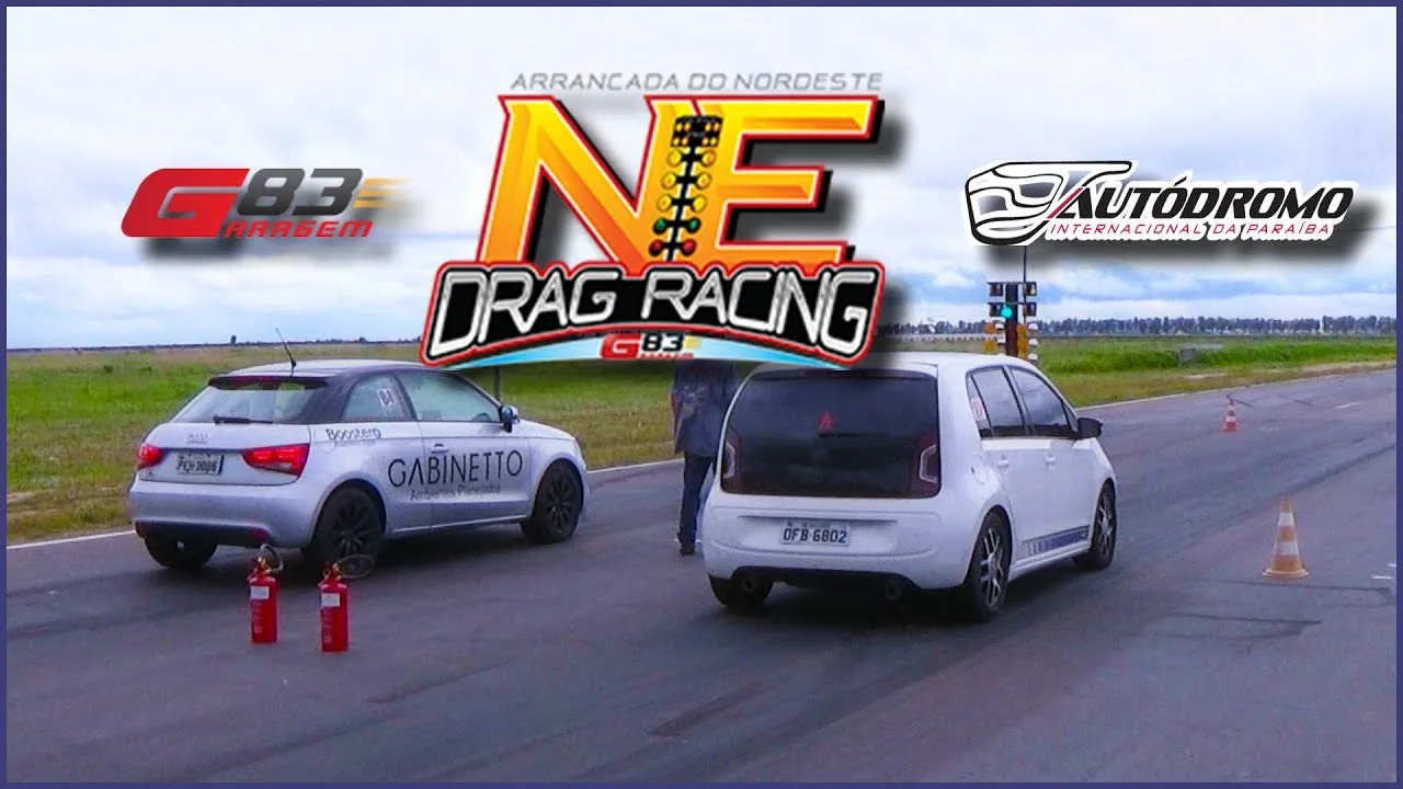 Audi A1 contre VW UP.NE DRAG RACING SANS AUTODROMO INT. P.B.