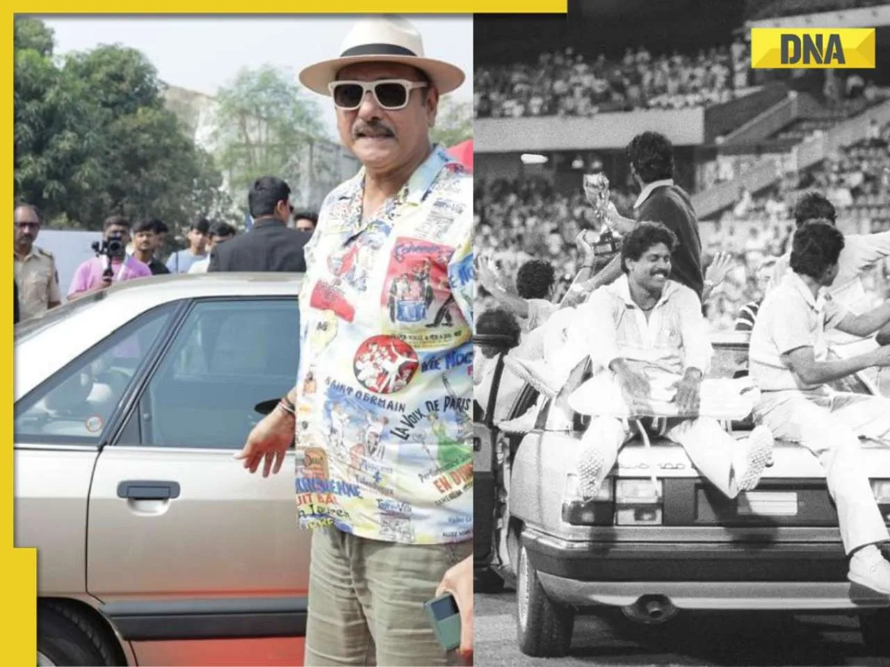 Ravi Shastri fait un voyage dans le passé et expose son emblématique Audi 100 de 1985 lors d’un événement de supercar