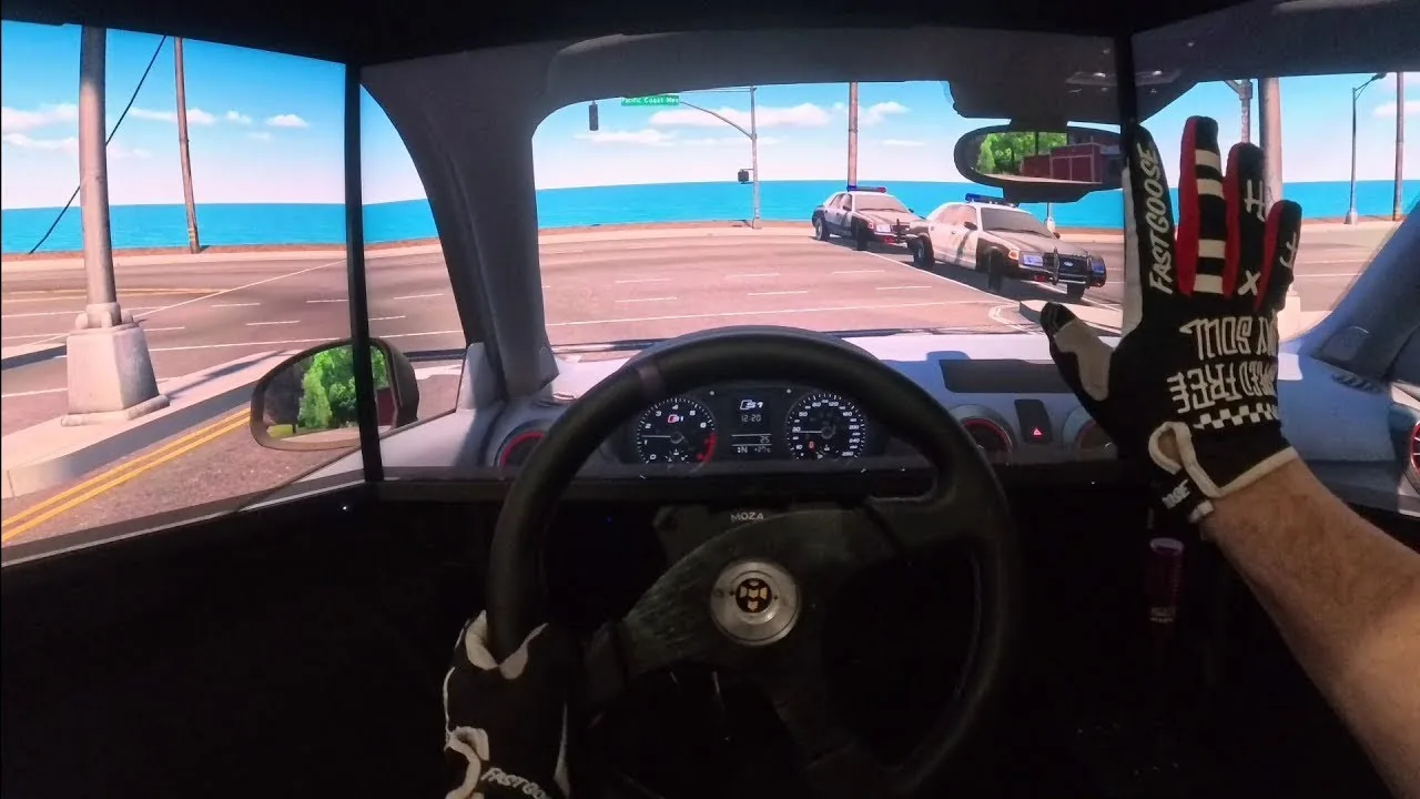 POV👀 – Audi S1 ​​​​MANUEL + 230CV + 370Nm – DESCENTE vers le Topanga Canyon – ASSETO CORSA⛽